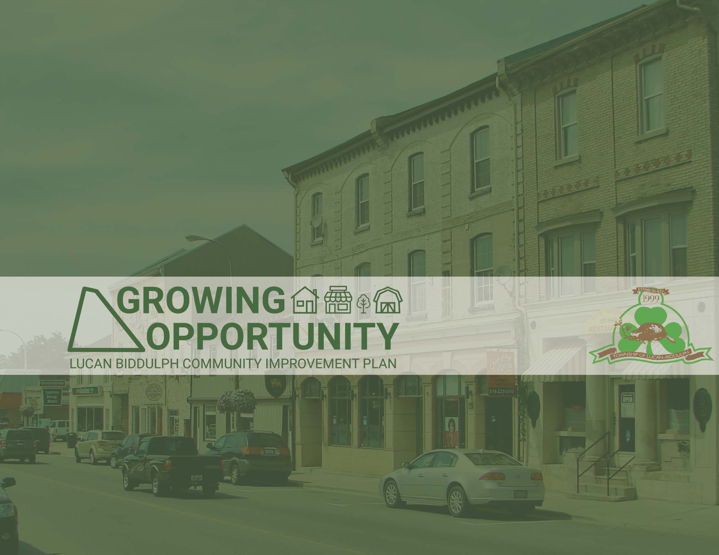 Community Improvement Plan Cover Page