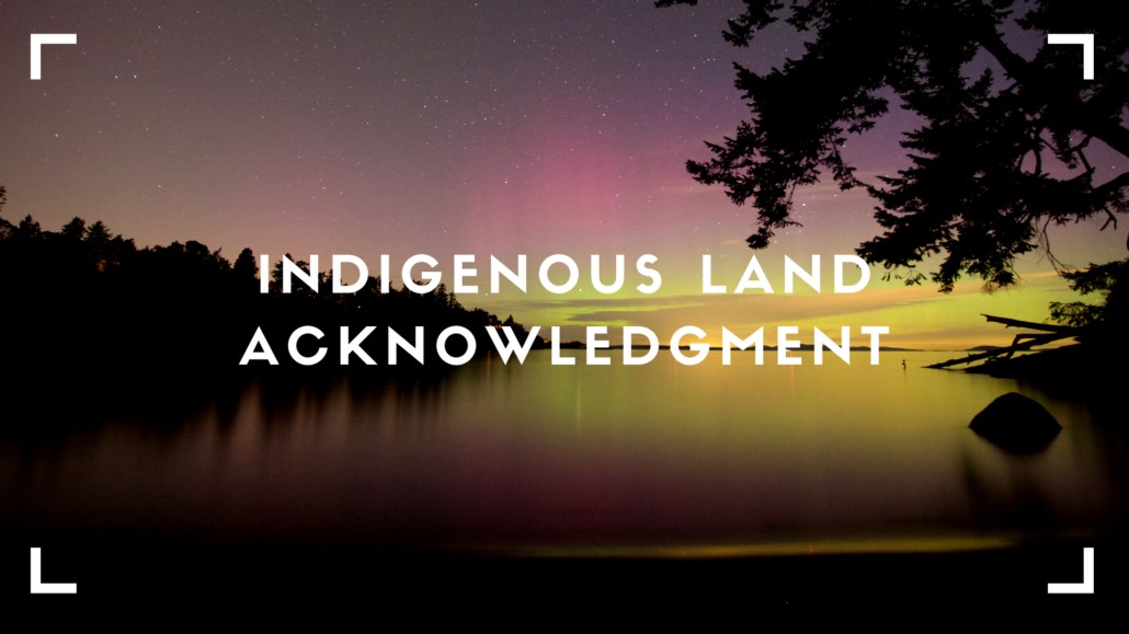 Land Acknowledgement Land Acknowledgement