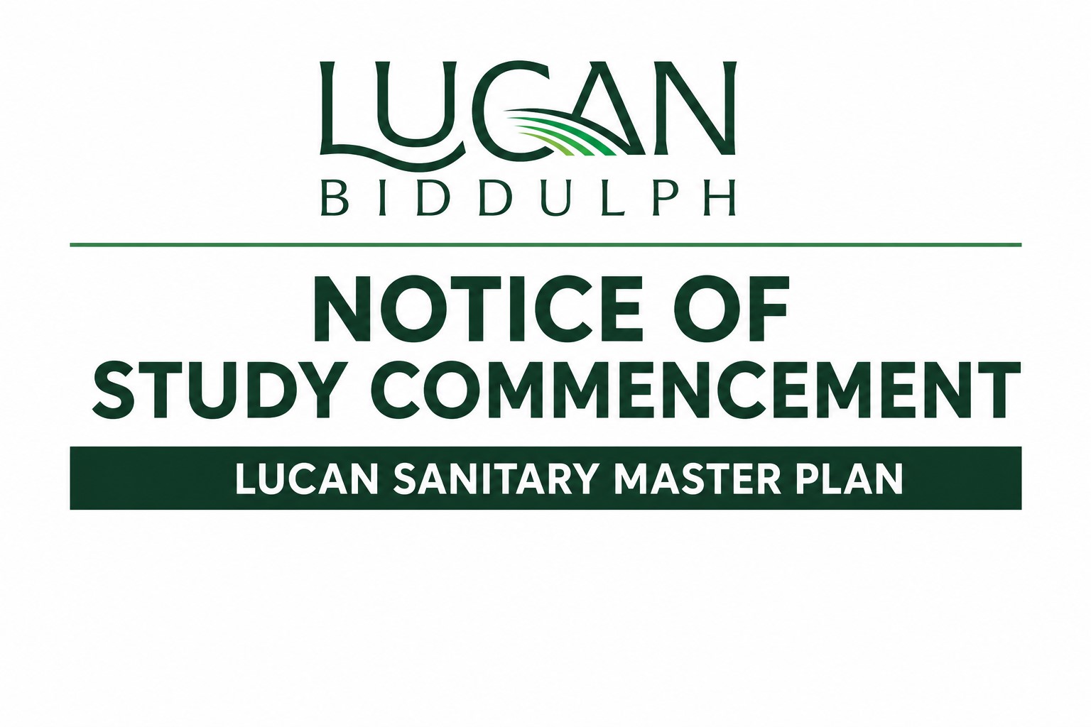 Notice of Study Commencement