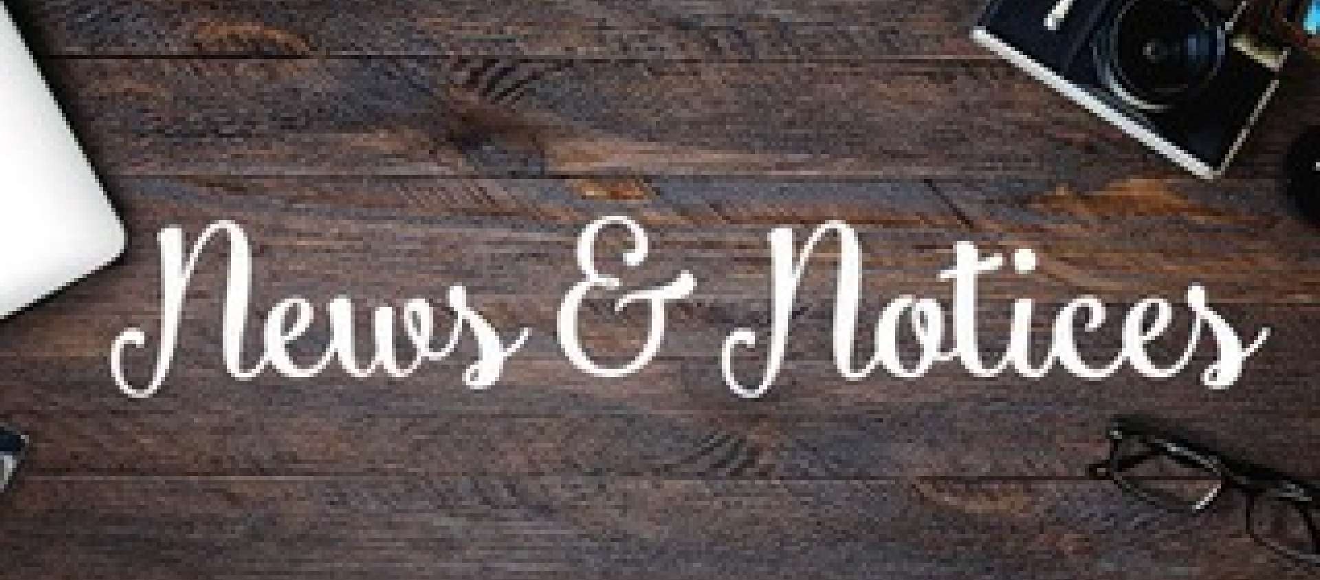 News & Notices