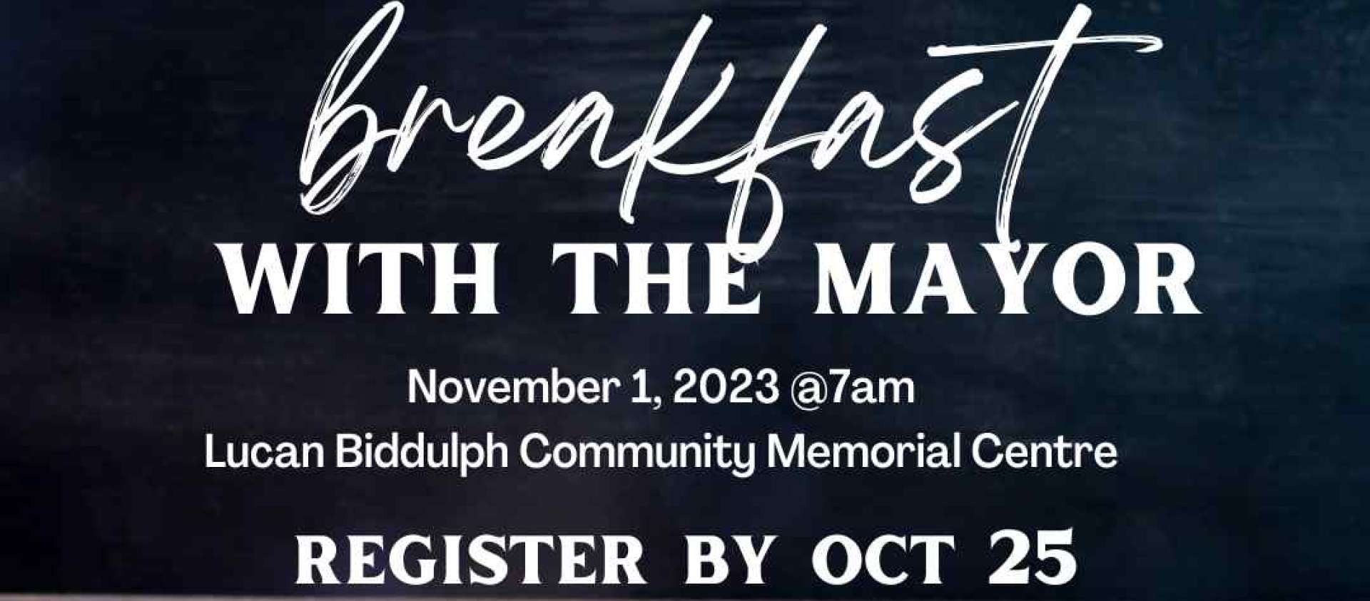 Mayor's Breakfast