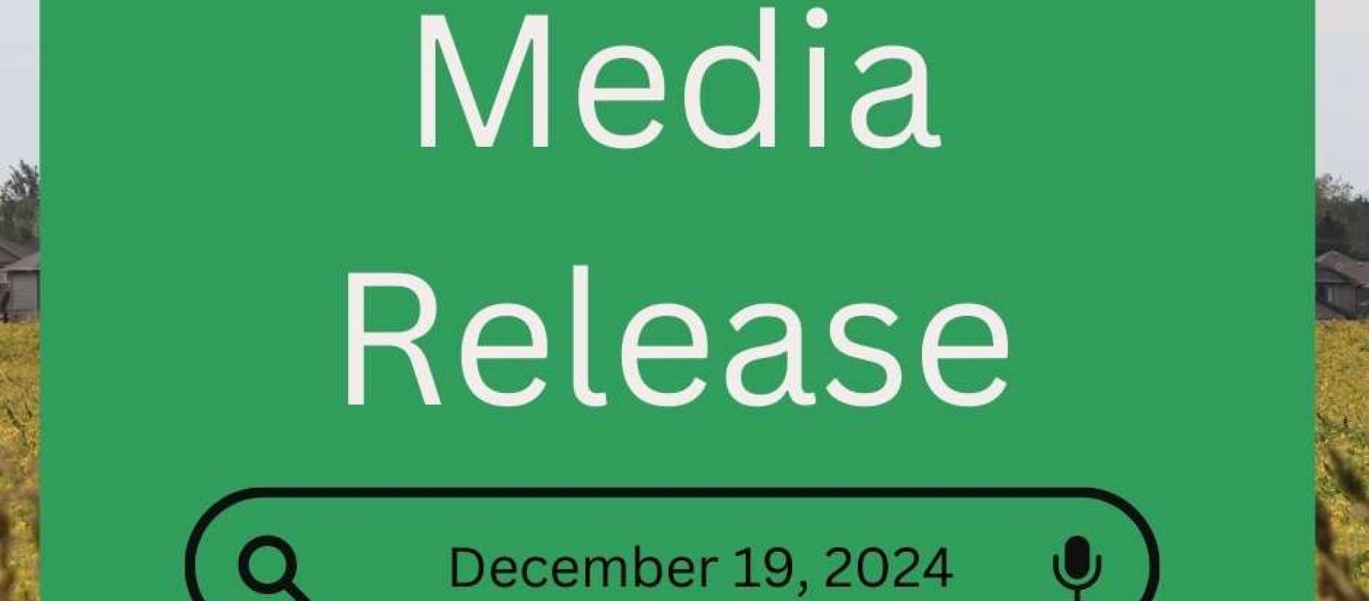 Media Release Media Release