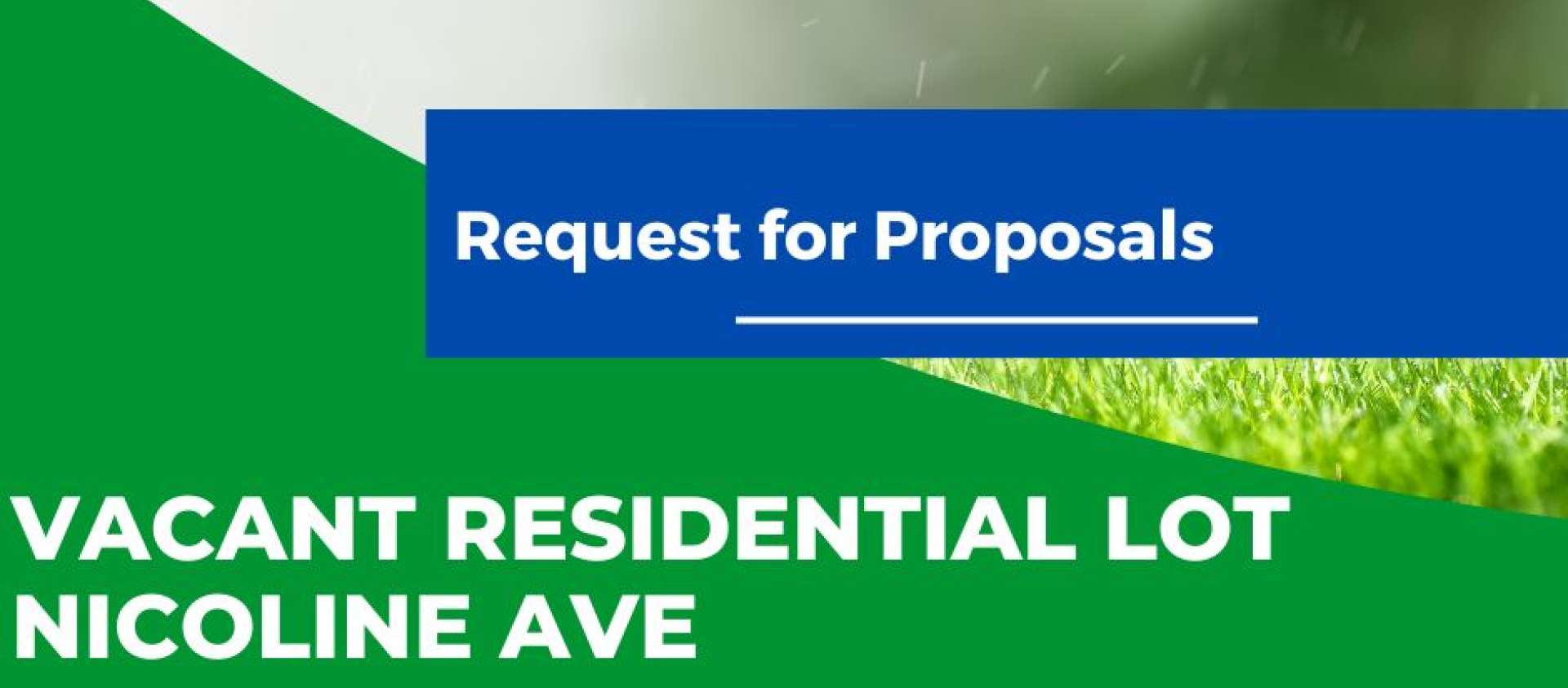 Request for Proposals Request for Proposals