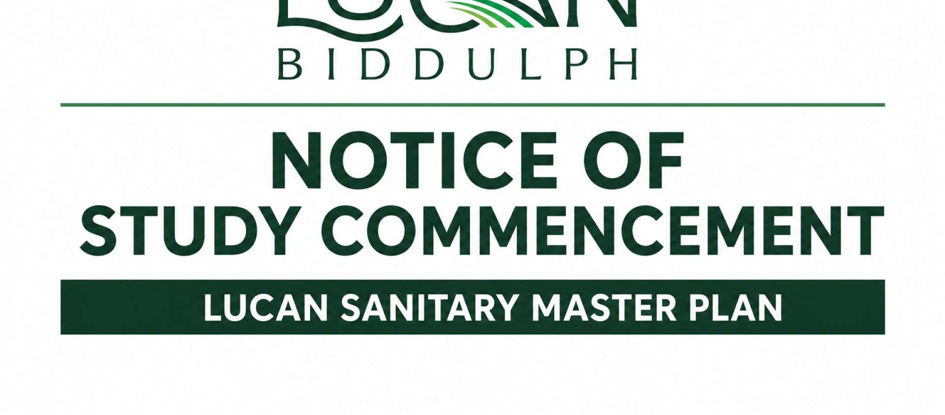 Notice of Study Commencement