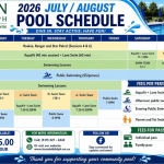 2026 Pool Schedule